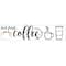RoomMates But First Coffee Peel & Stick Wall Decals